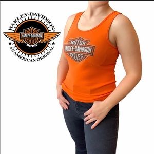 HARLEY-DAVIDSON Motor Cycles Biker Tank Top 2X